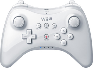 Wii U Pro Controller Blanco Original 